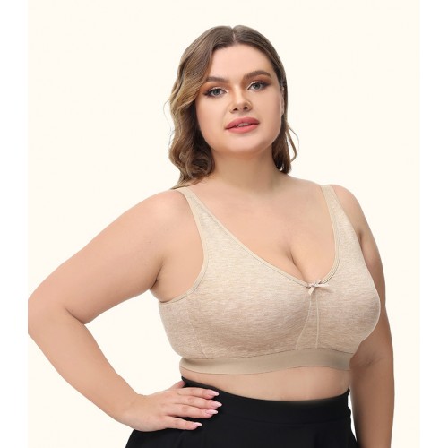 Plus High Stretch Softness Wireless Bra